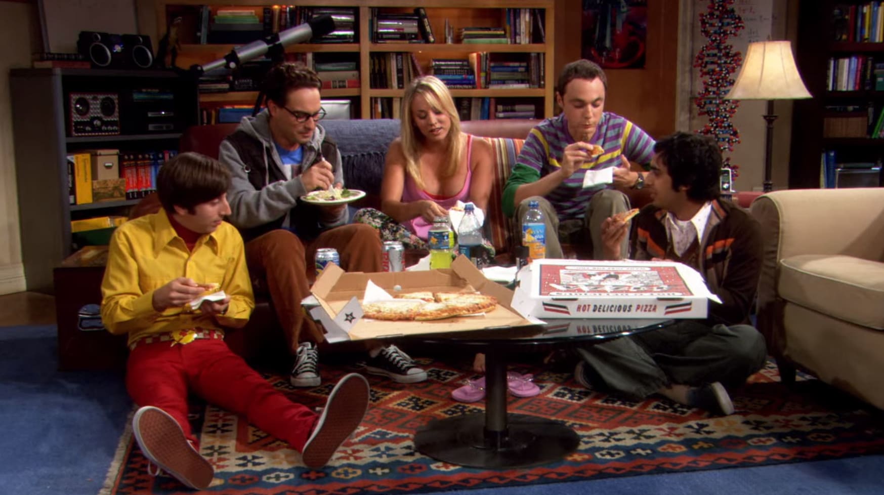Big bang theory season 1 ep 2